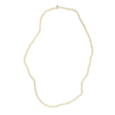 Collana in argento con Perla di Acqua Dolce (TPC)