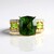 Anello in oro con Peridoto con Ludwigite (de Melo)