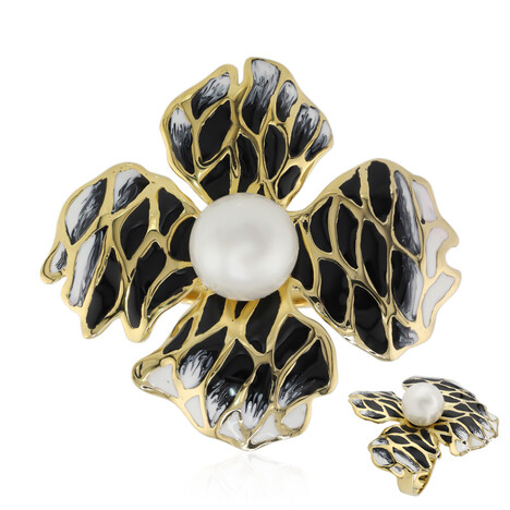 Anello in argento con Perla di Acqua Dolce (TPC)