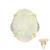 Gouden ring met een Mintabie opaal (AMAYANI)