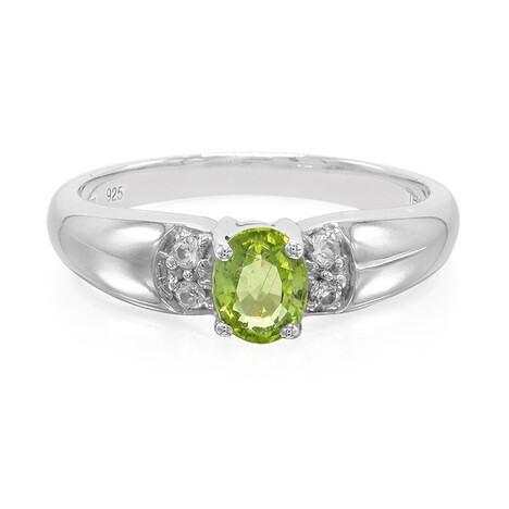 Bague en argent et Tourmaline Paraïba