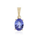 Colgante en oro con Tanzanita