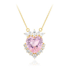 Collana in argento con Kunzite