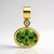 Ciondolo in oro con Peridoto Wagogo