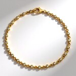 Bracciale in argento con Diamante Cioccolato I2