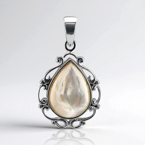 Ciondolo in argento con Madreperla (Art of Nature)