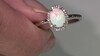 Anillo en plata con Ópalo de Australia