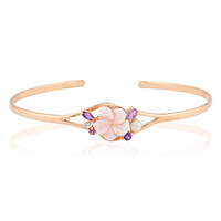 Brazalete en plata con Nácar