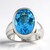 Anello in argento con Topazio Marambaia (Pallanova)