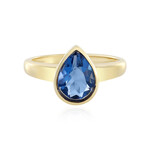 Farbwechsel-Fluorit-Silberring