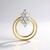 Ciondolo in oro con Diamante I2 (H) (de Melo Gold)