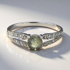 Anello in argento con Spectrolite