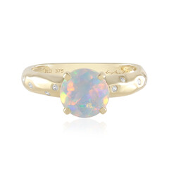 Anello in oro con Opale di Welo (de Melo)