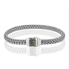 Zilveren armband met marcasieten
