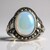Anello in argento con Opale di Welo (Annette classic)