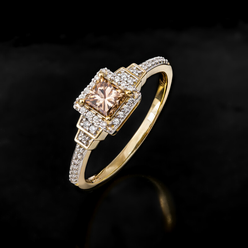 I3 Argyle-Cognac-Diamant-Goldring (Mark Tremonti)