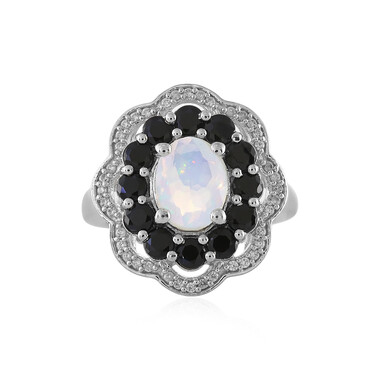 Anello in argento con Opale di Welo