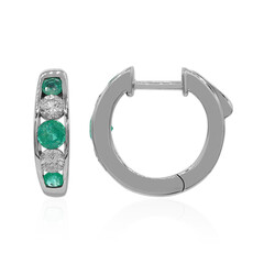Gouden oorbellen met AAA Zambia smaragden (CIRARI)