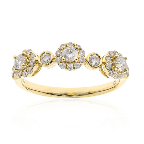 Bague en or et Diamant SI1 (H) (CIRARI)