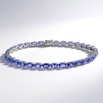 Bracciale in oro con Tanzanite AAA (CIRARI)