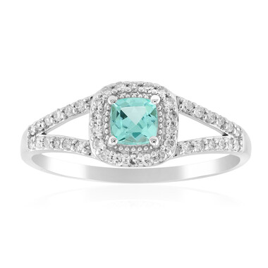 Brasilianischer Paraiba-Turmalin-Goldring (AMAYANI)