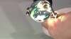 Anillo en plata con Calcedonia de Venus