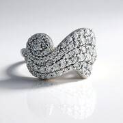 Bague en argent et Zircon (SAELOCANA)