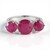 Bague en argent et Saphir rose de Madagascar (de Melo Essence)