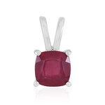 Madagascar Ruby Silver Pendant
