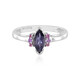 Bague en argent et Iolite
