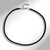 Collana in argento con Spinello Nero