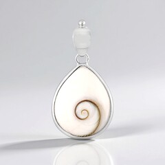 Ciondolo in argento con Occhio di Shiva