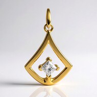 Zawieszka ze złota - Diament VVS1 (G) (Annette)