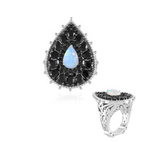 Edelstein-Silberring (Dallas Prince Designs)