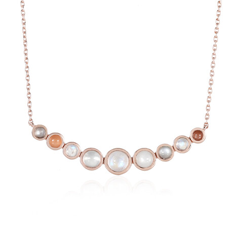 Mondstein-Silbercollier (KM by Juwelo)