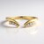 Anello in oro con Diamante IF (G) (de Melo Gold)