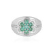 Anillo en plata con Esmeralda de Rusia (de Melo)