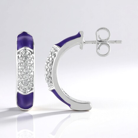Orecchini in argento con Zircone