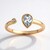 Anello in oro con Acquamarina Brasiliana AAA (CIRARI)
