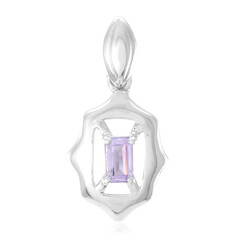 Ciondolo in argento con Ametista Rose de France