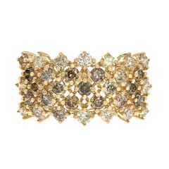 Anello in oro con Diamante Fancy SI2 (CIRARI)