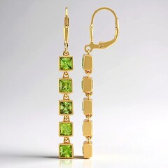 Orecchini in argento con Sfene