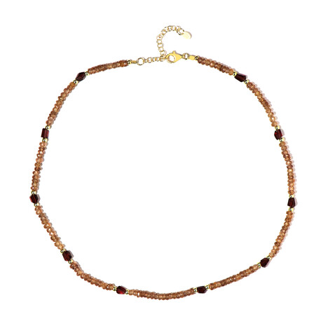 Edelstein-Silberhalskette (Riya)