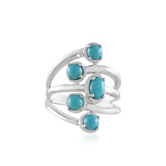 Bague en argent et Turquoise de Campitos (Faszination Türkis)