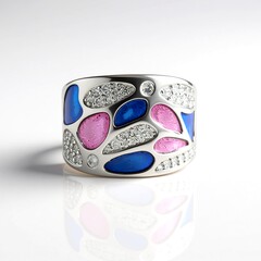 Anello in argento con Zircone (Adela Silber)