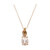 Collar en oro con Morganita AAA