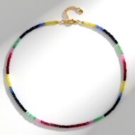 Collana in argento con Smeraldo Colombiano