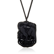 Obsidian-Collier