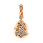 SI1 Argyle-Rose de France-Brillant-Goldanhänger (Annette)