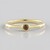 Anello in oro con Diamante Rosso I2
